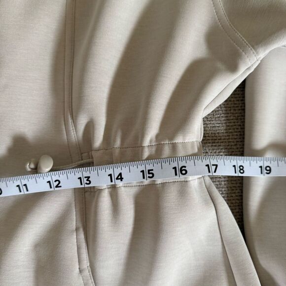 Sweaty Betty Sand Wash Zip Up Hoody in Light Beige 8-10 NWOT - Picture 14 of 15
